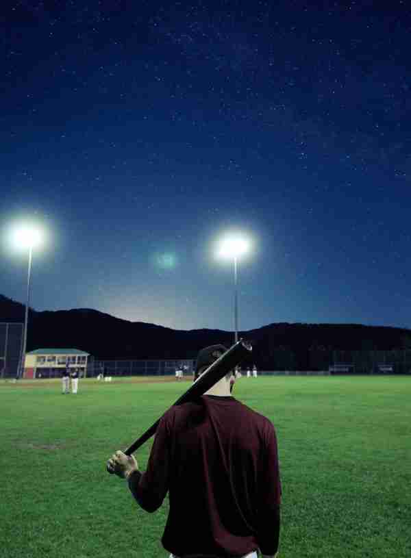 baseball player on the field