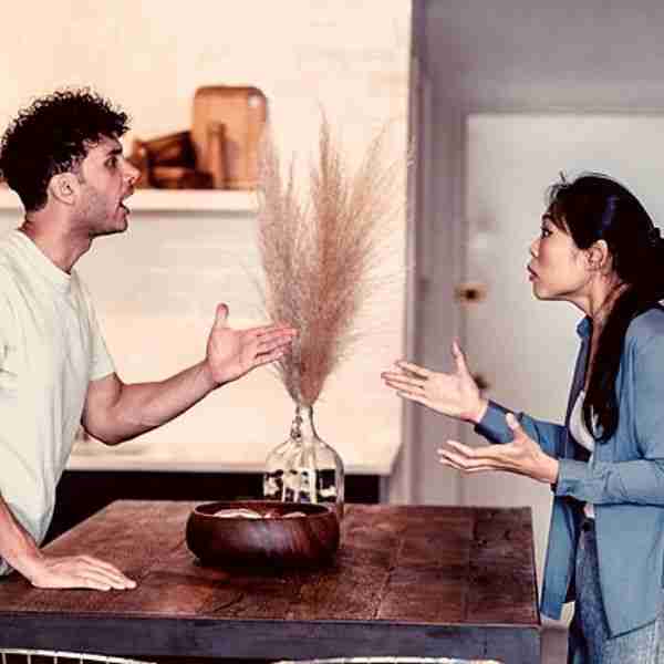 man and woman arguing that need fixing how you talk to your partner