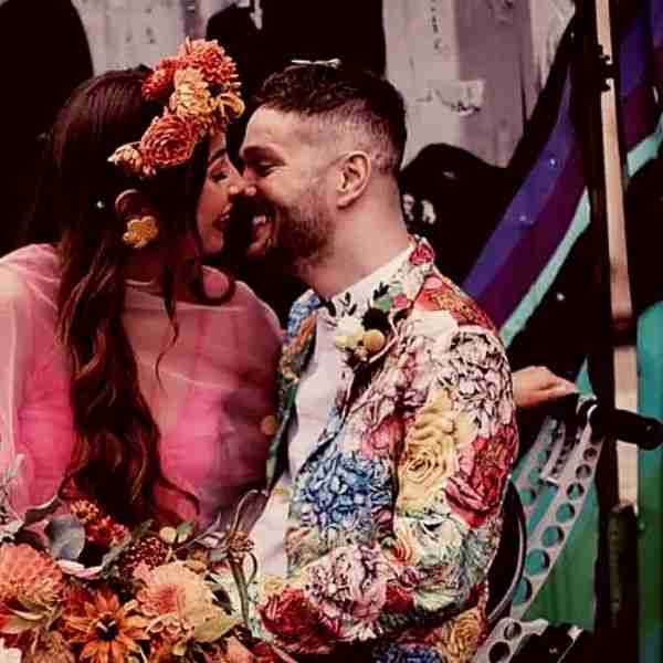 a married couple representing elements to a happy marriage