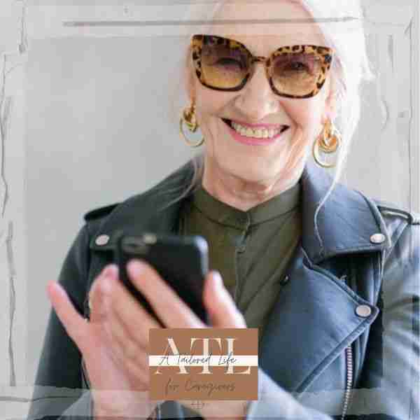 woman using a smartphone to be smarter
