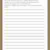 Caregiver planner internal page