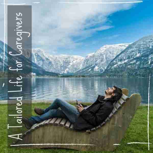 man laying on a recliner in nature showing how to make wellness part of your daily routine