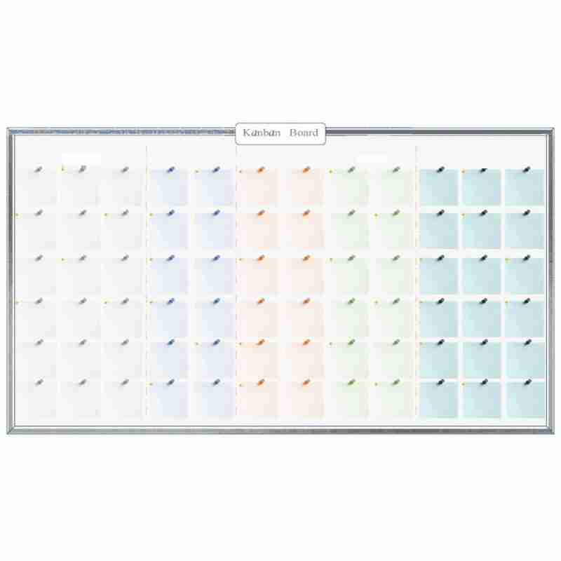 multicolor fillable kanban board